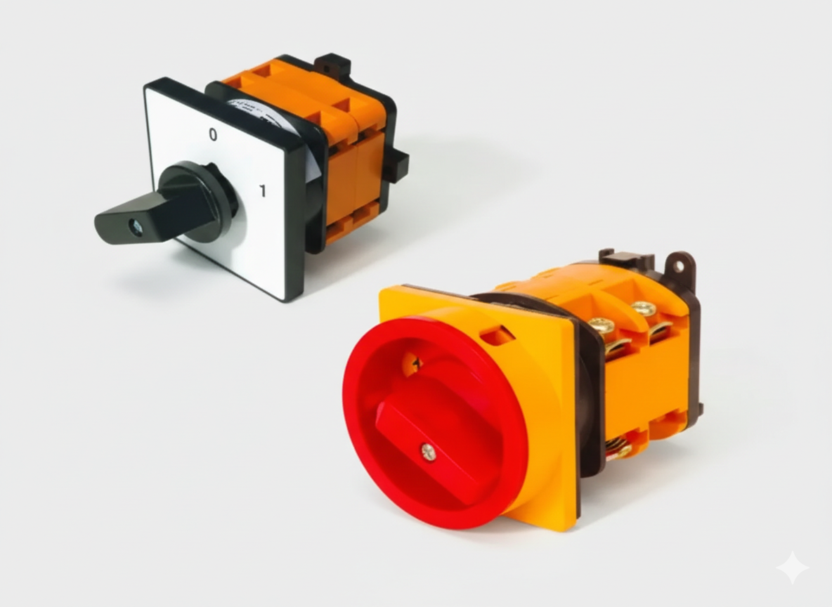 SELECTOR 3P+N 25A ON-OFF PADLOCK FRAME